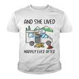 And She Lived Happily Ever After Youth T-shirt