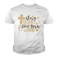 Baby Shower Text Design Glory To The New Born Youth T-shirt