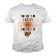 Best Seller Should I Stay Or Should Eggo Merchandise Youth T-shirt