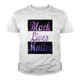 Black Lives Matter Minding My Black Owned Business Youth T-shirt