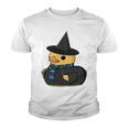 Blue Silver Ducky Wizard Youth T-shirt