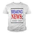 Breaking News - Nobody Cares Youth T-shirt