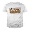 Caffeine Queen Graphic Shirt Design Youth T-shirt