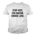 Choose Love Buffalo - Stop Hate End Racism Choose Love Youth T-shirt