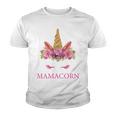 Funny Mamacorn Unicorn Mom Mothers Day Youth T-shirt