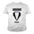 Groomsman Grooms Squad Stag Party Friends Themed Youth T-shirt