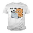 Hold On I See A Dog Youth T-shirt