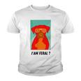 I Am Feral Coll Red Dog Youth T-shirt