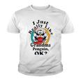 I Really Like Grandma Penguin Ok Youth T-shirt