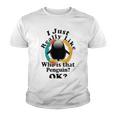 I Really Like Who Is That Penguin Ok Youth T-shirt