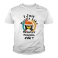 I Really Like Winter Penguin Ok Youth T-shirt