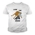 Livin The Dream Rodeo Cowboy Youth T-shirt