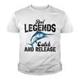 Loving Fish Reel Legends Catch And Release Youth T-shirt