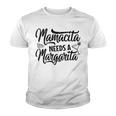 Mamacita Needs A Margarita Funny Cinco De Mayo Mom Gift Youth T-shirt