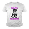 Miniature Schnauzer At Home Nans Favourite Multi Tasking Dog Youth T-shirt