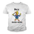 Nice Duckxedo Duck Puns Quack Puns Duck Jokes Puns Funny Duck Puns Duck Related Puns Youth T-shirt