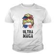 Ultra Mega Messy Bun 2022 Trump Republicans Conservatives Youth T-shirt