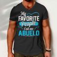Abuelo Grandpa Gift My Favorite People Call Me Abuelo V2 Men V-Neck Tshirt