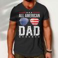 All American Dad 4Th Of July Us Patriotic Pride V2 Men V-Neck Tshirt