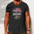 American Grown With Indian Roots - India Tee Men V-Neck Tshirt