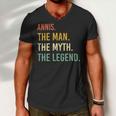Annis Name Shirt Annis Family Name Men V-Neck Tshirt