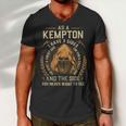 As A Kempton I Have A 3 Sides And The Side You Never Want To See Men V-Neck Tshirt