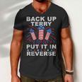 Back Up Terry Put It In Reverse Firework Funny 4Th Of July Men V-Neck Tshirt