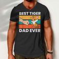Best Tiger Dad Ever Men V-Neck Tshirt