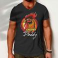 Chicken Chicken Chicken Daddy Chicken Dad Farmer Poultry Farmer Fathers Day Men V-Neck Tshirt