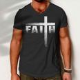Christian Faith & Cross Christian Faith & Cross Men V-Neck Tshirt