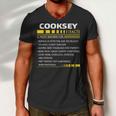 Cooksey Name Gift Cooksey Facts Men V-Neck Tshirt