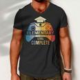 Elementary Level Complete Graduation Gamer Boys Kids Men V-Neck Tshirt