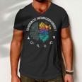 Embrace Neurodiversity Funny Men V-Neck Tshirt