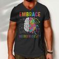 Embrace Neurodiversity V2 Men V-Neck Tshirt