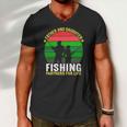 Father And Daughter Fishing Partners Father And Daughter Fishing Partners For Life Fishing Lovers Men V-Neck Tshirt