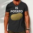 Funny Potato Men V-Neck Tshirt