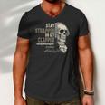 George Washington Stay Strapped Or Get Clapped 4Th Of July Men V-Neck Tshirt