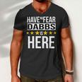 Have No Fear Dabbs Is Here Name Men V-Neck Tshirt