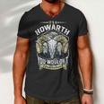 Howarth Name Shirt Howarth Family Name V3 Men V-Neck Tshirt