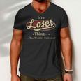 Loser Shirt Personalized Name GiftsShirt Name Print T Shirts Shirts With Name Loser Men V-Neck Tshirt