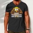 Make Thanksgiving Great Again 908 Shirt Men V-Neck Tshirt