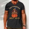 Make Thanksgiving Great Again Funny 1 Shirt Men V-Neck Tshirt