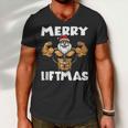 Merry Liftmas 300 Trending Shirt Men V-Neck Tshirt