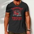 Monster Trucks Are My Jam Men V-Neck Tshirt