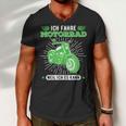 Motorcycle Rider Because I Can Be A 481 Shirt Men V-Neck Tshirt