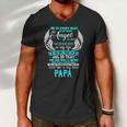 My Papa I Want To Hug So Tight One Who Is Never More Than Men V-Neck Tshirt