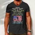 My Son My Soldier Heroproud National 697 Shirt Men V-Neck Tshirt