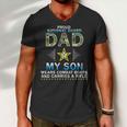 My Son Wears Combat Bootsproud 689 Shirt Men V-Neck Tshirt