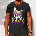 No Fluffs Given Corgi Sunglasses Pembroke Welsh Corgi Pwc Men V-Neck Tshirt