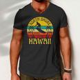 North Shore Beach Hawaii Surfing Surfer Ocean Vintage Men V-Neck Tshirt